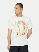 Koszulki męskie - Only & Sons T-Shirt Magdy 22029454 Biały Regular Fit - miniaturka - grafika 1