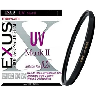 Filtr UV MARUMI Exus Mark II (52 mm) - Filtry fotograficzne - miniaturka - grafika 1
