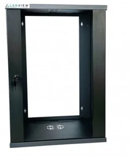 Lanview LVR242510 stojak 10U Szafa wisząca Czarny - Tuning komputera - akcesoria - miniaturka - grafika 1