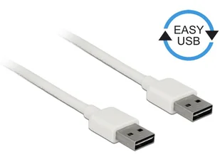 Delock EASY-USB-KAB.2.0 A > Easy-USB 2.0 A 0.5 m Biały 85192 - Kable USB - miniaturka - grafika 2