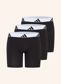 Majtki damskie - Adidas Bokserki Active Flex Cotton, 3 Szt. schwarz - adidas - miniaturka - grafika 1