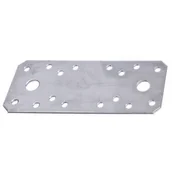 Zawiasy, okucia i inne akcesoria - Łącznik płaski ocynk 96 x 35 - miniaturka - grafika 1