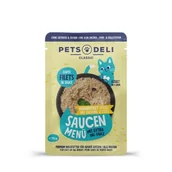 Mokra karma dla kotów - Mokra karma dla kota dorosłego Menu w sosie Filet z kurczaka z cukinią 12x70 g - miniaturka - grafika 1