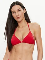 Stroje kąpielowe - Tommy Hilfiger Góra od bikini UW0UW05301 Czerwony - miniaturka - grafika 1