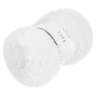 Narzuty - Koc Włochacz Narzuta Na Łóżko 150X200 Biały Yeti - miniaturka - grafika 1