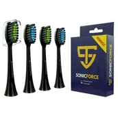 Końcówki do szczoteczek elektrycznych - Końcówki do szczoteczki Seysso Planet Gold Czarne - miniaturka - grafika 1