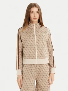 Guess Bluza V5RQ03 KCO90 Beżowy Regular Fit - Bluzy damskie - miniaturka - grafika 1