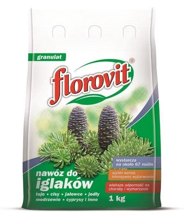 Florovit Nawóz granulowany do roślin iglastych worek 1 kg