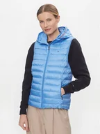 Kamizelki damskie - Tommy Hilfiger Bezrękawnik Global Stripe WW0WW40779 Niebieski Regular Fit - miniaturka - grafika 1