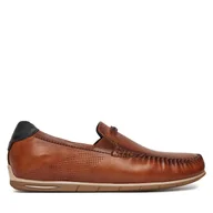 Mokasyny męskie - Mokasyny Bugatti 325-A2X6G-4000 Brązowy - miniaturka - grafika 1