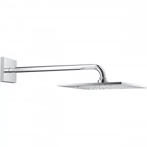 Grohe Rainshower F-Series 10 254 x 254 głowica prysznicowa z ramieniem chrom - 2 - Deszczownice - miniaturka - grafika 2