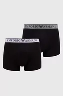 Majtki męskie - Emporio Armani Underwear bokserki 2-pack męskie kolor czarny - miniaturka - grafika 1