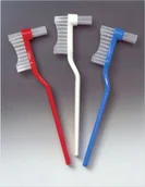 Higiena protez i aparatów ortodontycznych - TANDEX A S Tandex szczoteczka do protez Niebieska 5702688069045 - miniaturka - grafika 1