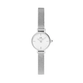 Zegarki damskie - Zegarek Daniel Wellington DW00100746 Srebrny - miniaturka - grafika 1