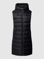 Kamizelki męskie - Kamizelka pikowana z kapturem - miniaturka - grafika 1