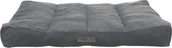 Legowiska dla psów - Trixie Poduszka Liano, dla psa/kota, tkanina/plusz, prostokątna, szara, 80x60 cm - miniaturka - grafika 1