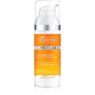 Bielenda PROFESSIONAL SUPREMELAB SUPREMELAB ENERGY BOOST EKSFOLIUJĄCA MASKA Z KWASAMI I WITAMINĄ C 50G 5902169046781 - Maseczki do twarzy - miniaturka - grafika 1