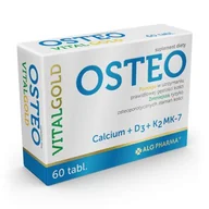 Witaminy i minerały dla sportowców - ALG PHARMA POLAND SP. Z O.O. Alg Pharma Witamina K2 MK-7 + D3 VitalGold 60 tabletek 3161161 - miniaturka - grafika 1