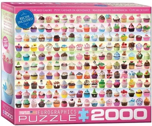 Eurographics Cupcakes kolekcja - Puzzle - miniaturka - grafika 1