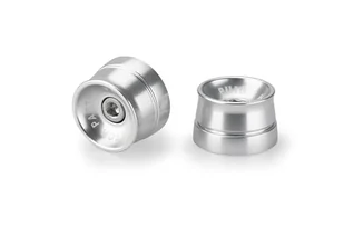 Puig 21235P Przeciwwagi Kierownica Model Speed, Srebrny - Części motocyklowe - miniaturka - grafika 1