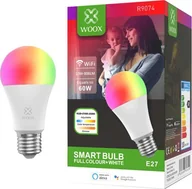 Systemy inteligentnych domów - Woox SMART LED WI-FI ŻARÓWKA KOLOROWA RGBW 10W E27 806LM - miniaturka - grafika 1