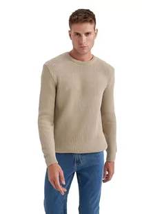 DeFacto Męska bluza, beżowy, L - Bluzy męskie - miniaturka - grafika 1