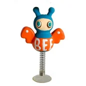 Zabawki dla kotów - Pszczółka lateksowa ze sprężyną - miniaturka - grafika 1