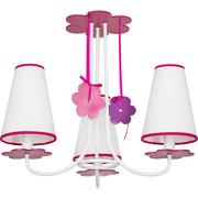 Lampy sufitowe - Nowodvorski Sufitowa Lampa dziecięca PRASLIN 5304 biały-Różowy - miniaturka - grafika 1