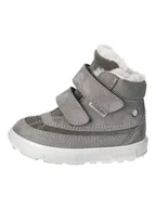 Botki damskie - PEPINO Skórzane botki zimowe "Pedro" w kolorze szarym - miniaturka - grafika 1