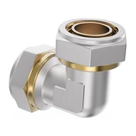 Łączniki, trójniki, kształtki - Mexen PEX-S kolano skręcane PEX 25 x 25 - W97224-2525-00 - miniaturka - grafika 1