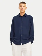 Koszule męskie - Jack&Jones Koszula Joshua 12258429 Granatowy Slim Fit - miniaturka - grafika 1