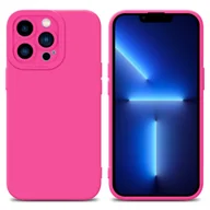 Etui i futerały do telefonów - Pokrowiec Etui Do Apple iPhone 13 PRO w FLUID HOTPINK TPU Silikonowe Obudowa Ochronny Case Cover Cadorabo - miniaturka - grafika 1