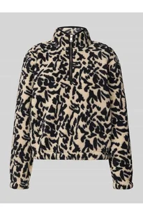 Bluza o kroju regular fit z kołnierzem i wzorem na całej powierzchni model NEW DALLAS - Only - Bluzy damskie - miniaturka - grafika 1