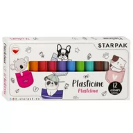 Masy plastyczne - Starpak Plastelina Minisy 12 kolorów - miniaturka - grafika 1