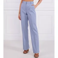 Spodnie damskie - Calvin Klein Spodnie | Straight fit - miniaturka - grafika 1