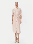 Sukienki - Fracomina Sukienka koszulowa FS25SD2003W78601 Różowy Regular Fit - miniaturka - grafika 1