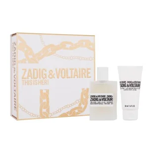 Zadig & Voltaire This is Her! Zestaw woda perfumowana 50 ml + mleczko do ciała 50 ml - Zestawy perfum damskich - miniaturka - grafika 1