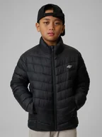 Kurtki i płaszcze dla chłopców - 4F Kurtka z wypełnieniem syntetycznym chłopięca - czarna 164 (13-14 lat) - miniaturka - grafika 1