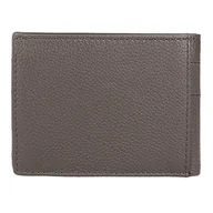 Portfele - Pepe Jeans Checkbox Poziomy portfel z portmonetką Szary 11x8x1 cms Skóra, Szary, Talla única, Portfel poziomy z portmonetką - miniaturka - grafika 1