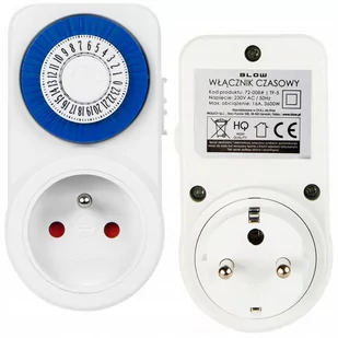 Programator czasomierz analogowy TF-5 Blow - Wyłączniki światła i elektryczne - miniaturka - grafika 1