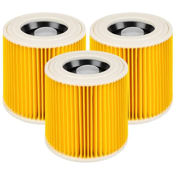 3 X Filtr Odkurzacza Karcher Se400 Plus Kwd V-12 V-15 V-17 Wd3 Wd2
