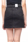 Spódnice - LEE A LINE SKIRT MOTO BLACK L38NIZLG W25 - miniaturka - grafika 1