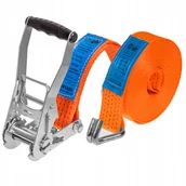 Pasy transportowe - Pas Transportowy 8M 5T 50MM Pasy Transportowe z Napinaczem do Ładunku Tuvgs - miniaturka - grafika 1