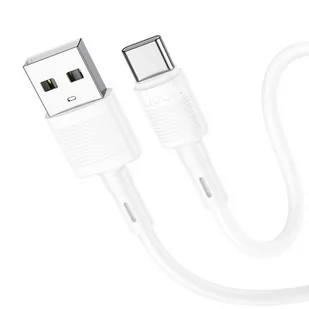 Hoco Kabel Usb Do Usb-C 3a Victory X83 1m Biały - Kable USB - miniaturka - grafika 1