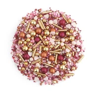 Dodatki do ciast w proszku - Posypka cukrowa Rose Gold Słodki Bufet 90 g - miniaturka - grafika 1