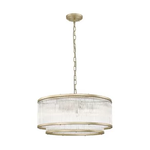 Zuma Line Sergio lampa wisząca złota kryształowa P0528-06H-V6AC - P0528-06H-V6AC - Lampy sufitowe - miniaturka - grafika 1