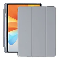 Etui do tabletów - Marka Amazon - etui do iPada 10,2 cala 9./8/7. generacji (2021/2020/2019) - PU skórzany pokrowiec ochronny z półprzezroczystą tylną pokrywą i uchwytem na długopis, automatyczne wygaszanie/wybudzanie, - miniaturka - grafika 1