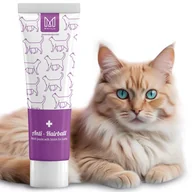 Przysmaki dla kotów - Pasta odkłaczająca dla kota z biotyną, suplement diety Mersjo Anti-Hairball 100g - miniaturka - grafika 1