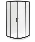 Inne - Besco MODERN BLACK kabina półokrągła przejrzyste szkło w sprzedaży od czerwca 2022 MPB-80-190-C MPB-80-190-C - miniaturka - grafika 1