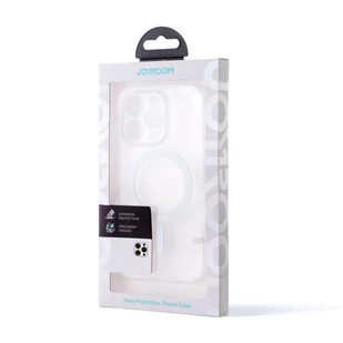 Joyroom 14D Magnetic Case magnetyczne etui do iPhone 14 Pro kompatybilne z MagSafe przezroczysty (JR-14D6) - Etui i futerały do telefonów - miniaturka - grafika 2
